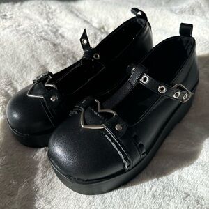 Gerulata Bat Platform Mary Janes  (NEED GONE!)